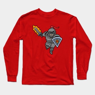 Cool knight chibi style Long Sleeve T-Shirt